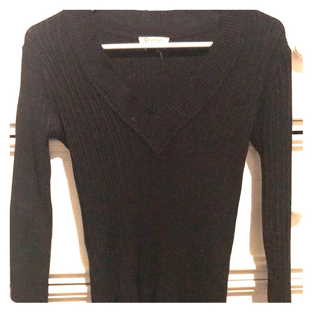 Long sleeve black sweater